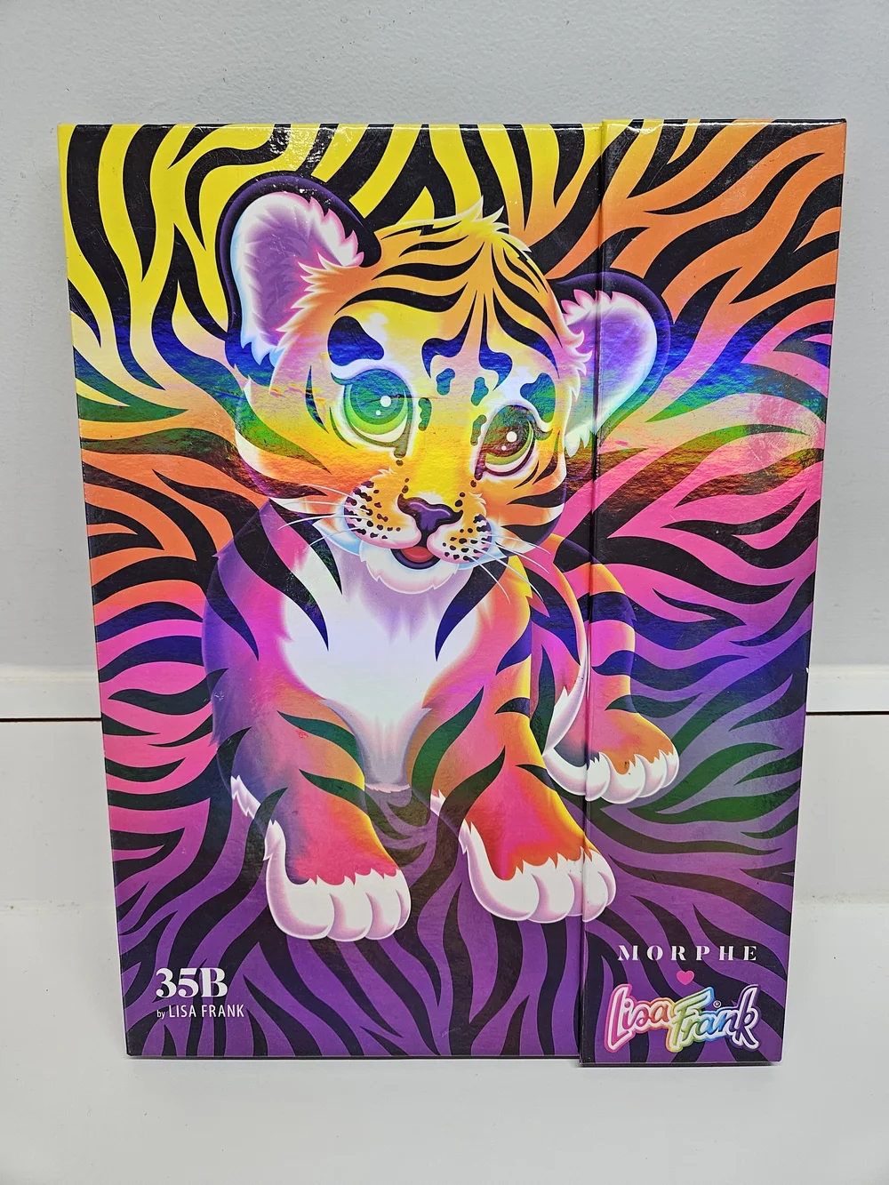 Lisa Frank x MORPHE 35B Eyeshadow Palette Forrest Tiger Cub Limited Edition